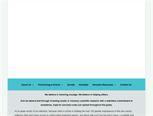 Tablet Screenshot of paulatakacsfoundation.org